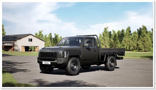 기아 최초 픽업트럭 타스만 