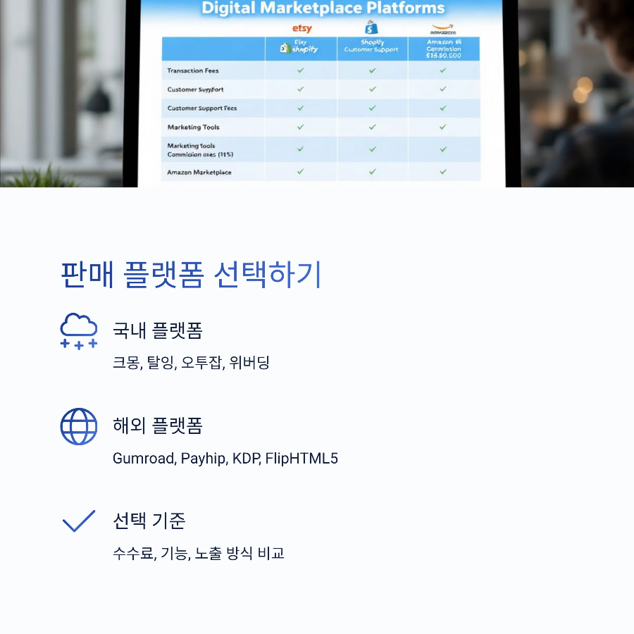 pdf 판매 플랫폼 선택하기