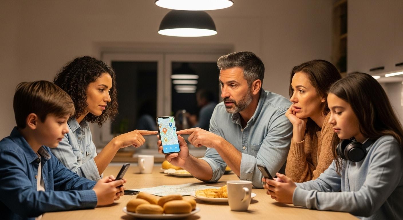 가족 핸드폰 위치추적 서비스