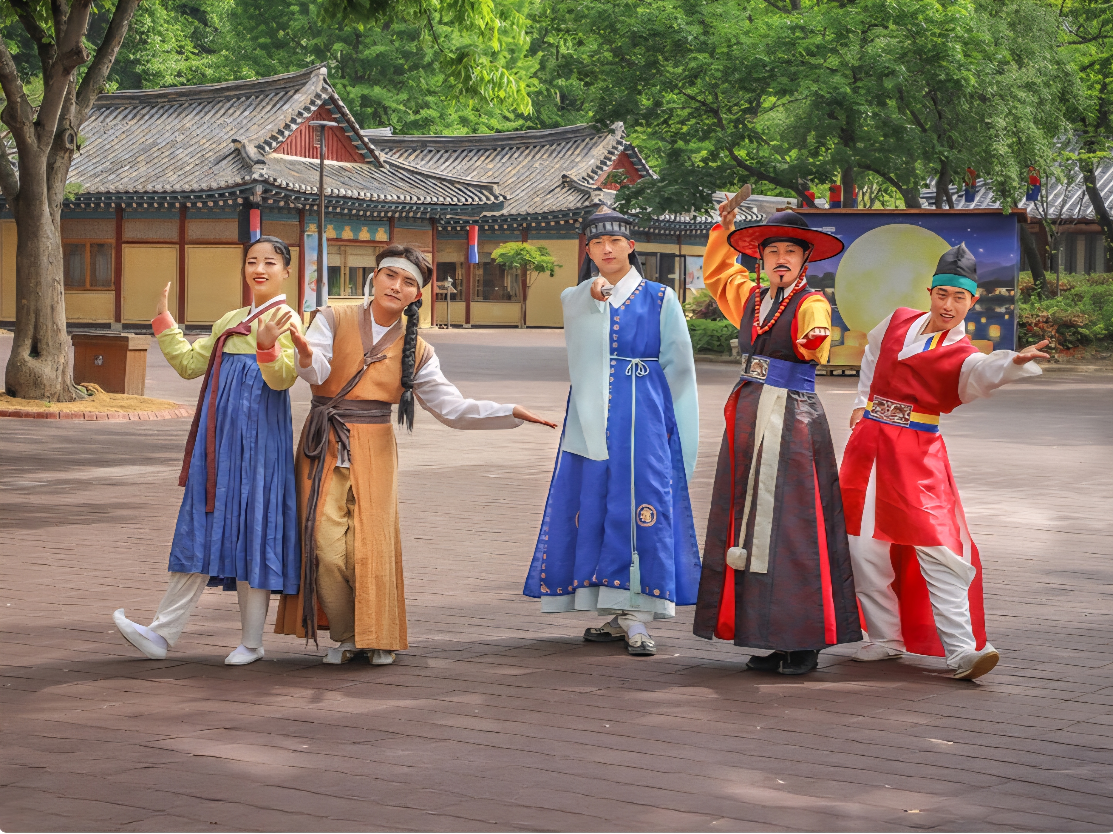 용인 민속촌 사진