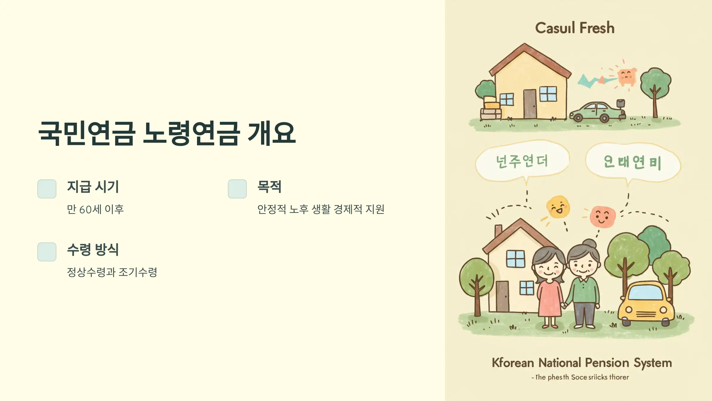 국민연금 노령연금 조기수령 정상수령 비교, 예상수령액 조회