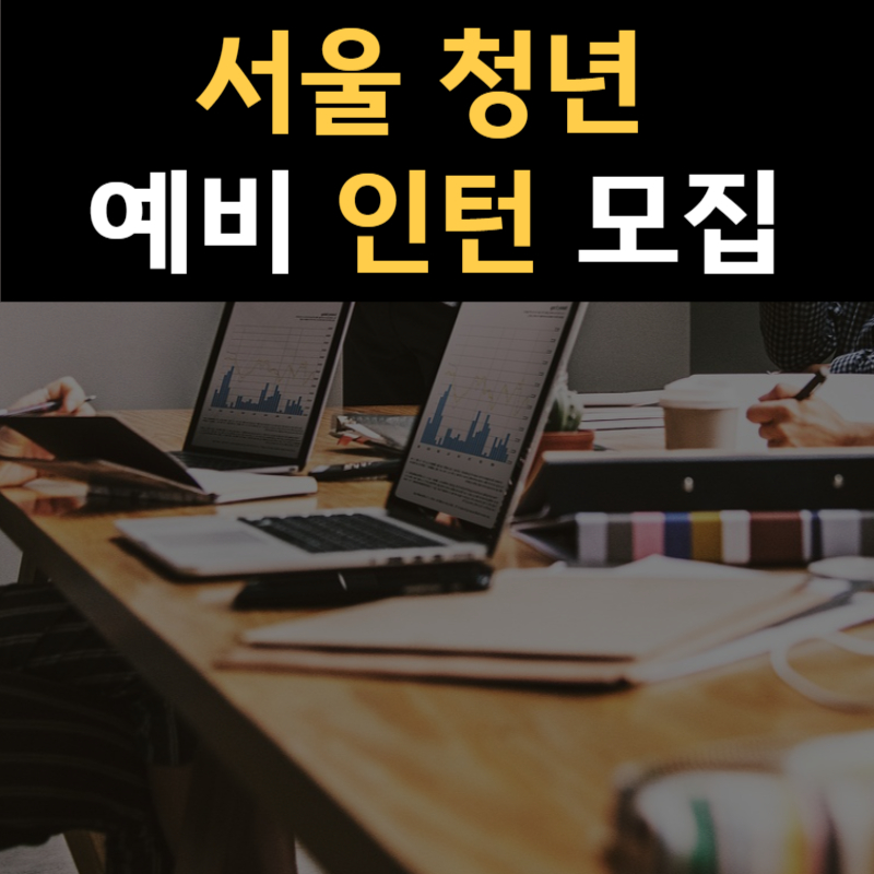 서울 청년 예비 인턴 모집 급여조건