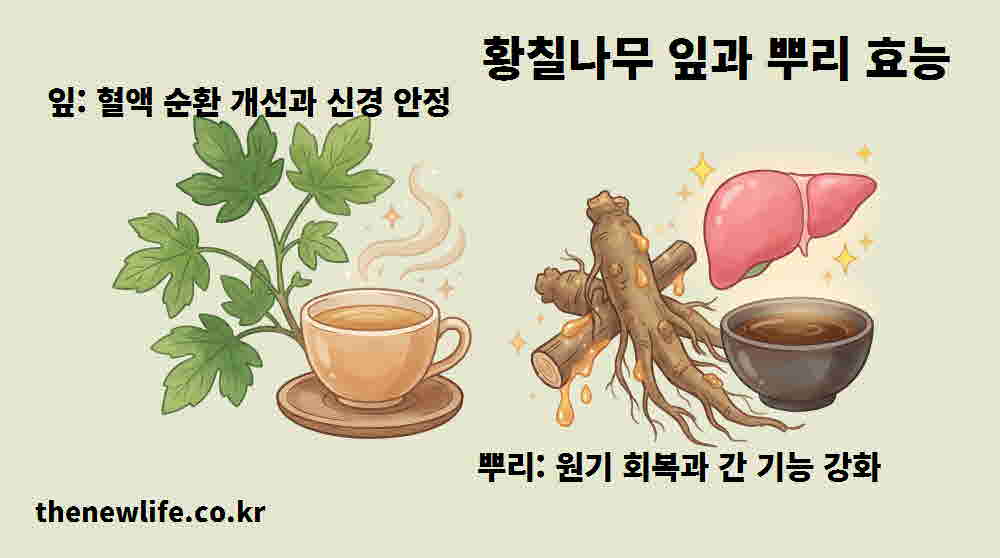 황칠나무 잎 뿌리 효능