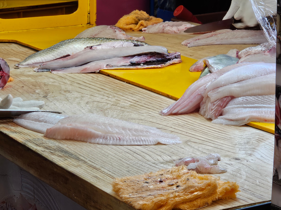 노량진 형제 상회 회 포장