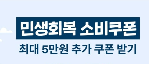 민생회복 소비쿠폰 추가 5만 원 당첨? 자동 참여 꿀팁 공개!
