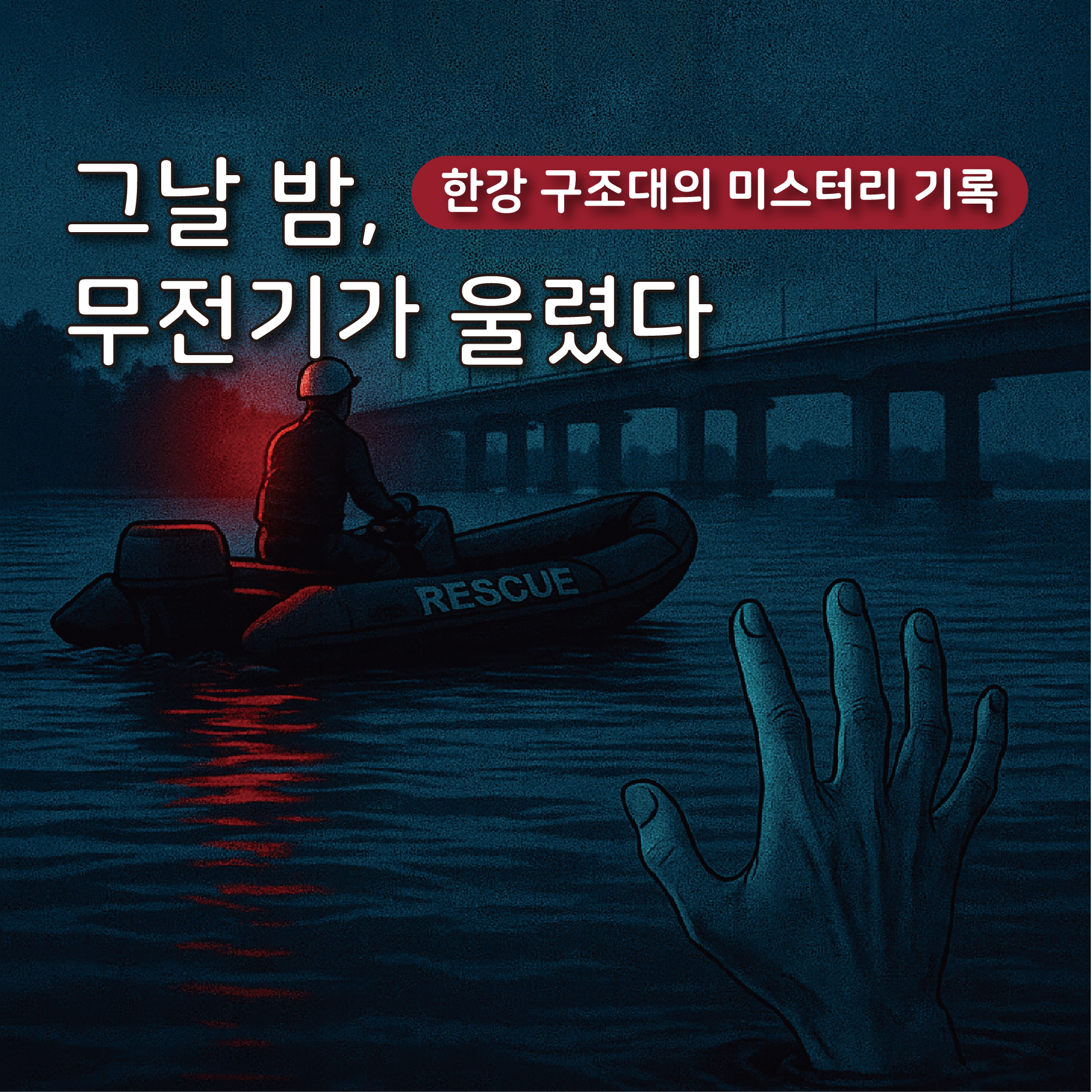 그날 밤, 무전기가 울렸다 – 한강 구조대의 미스터리 기록