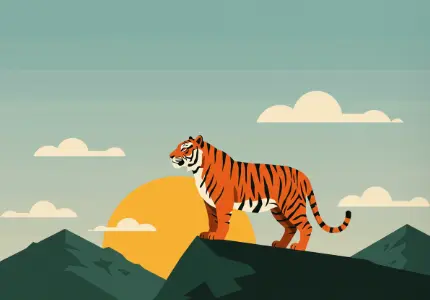 호랑이를 안는 꿈 해몽