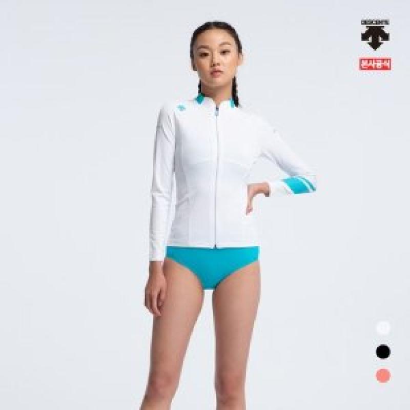 데상트 데상트 40% OFF여성 슬림핏 래쉬가드 자켓 (S9222EKT51)