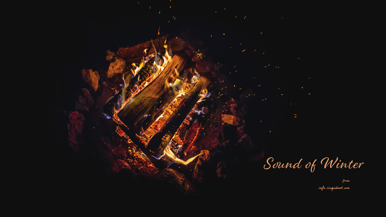 12 타닥타닥 C - Sound of Winter 겨울배경화면