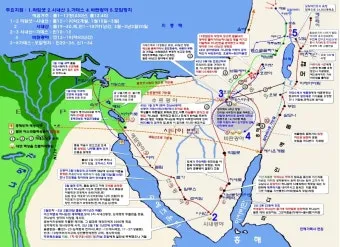 지도로 보눈 출애굽 탈출_12