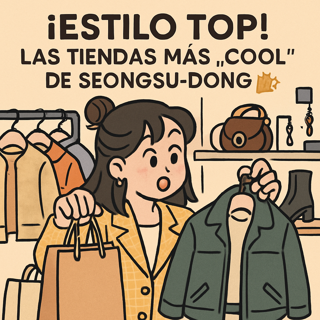 ¡Estilo TOP! Las Tiendas Más 'Cool' de Seongsu-dong 🛍️✨