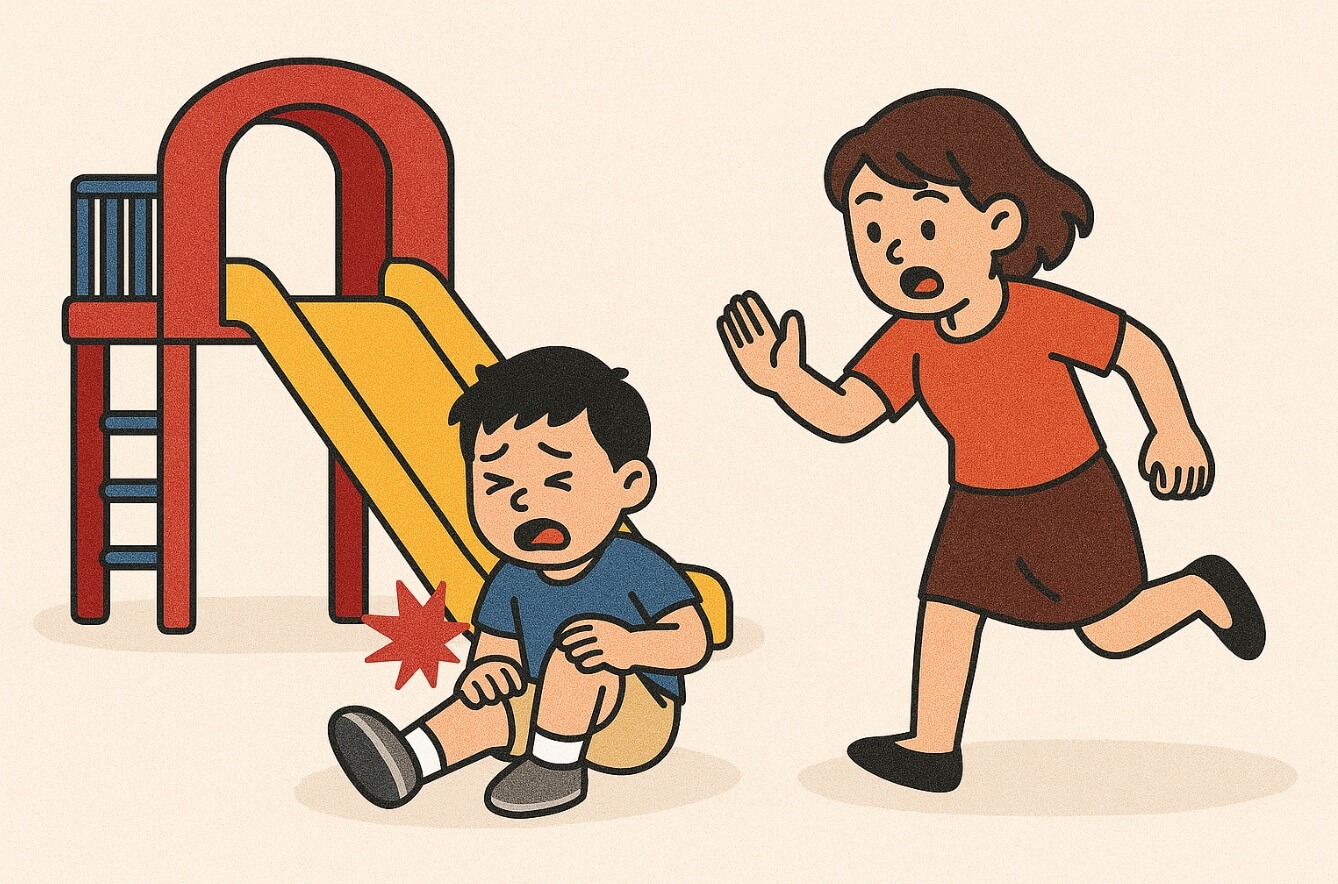 놀이터 사고 대처법