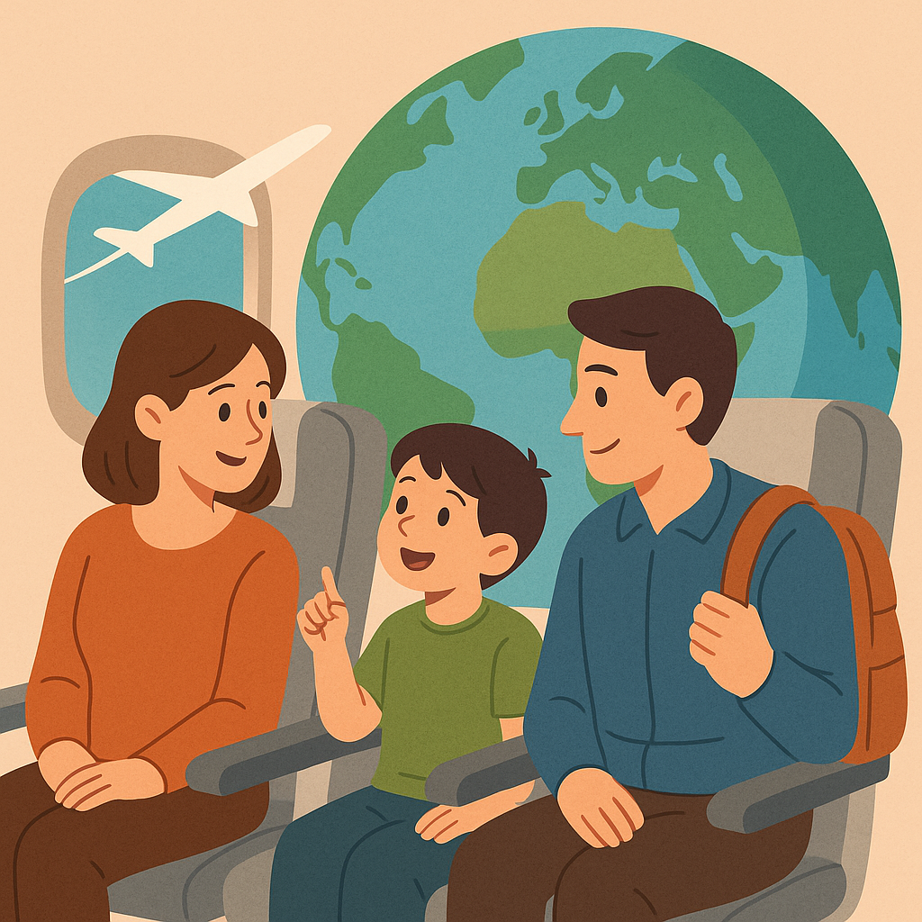 6세 아이랑 비행기 타고 떠는 국내/해외 여행에 대한 이미지