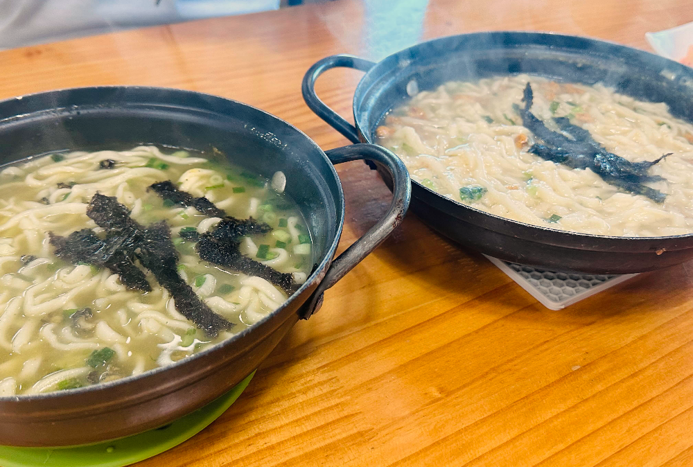 보말칼국수-성게칼국수