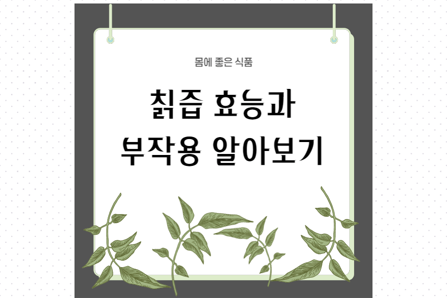 칡즙-효능-부작용-섬네일