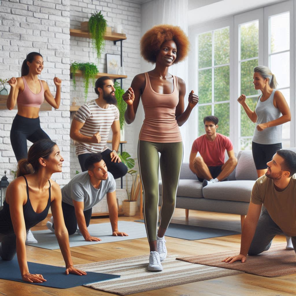 집에서 할 수 있는 간단한 운동 루틴