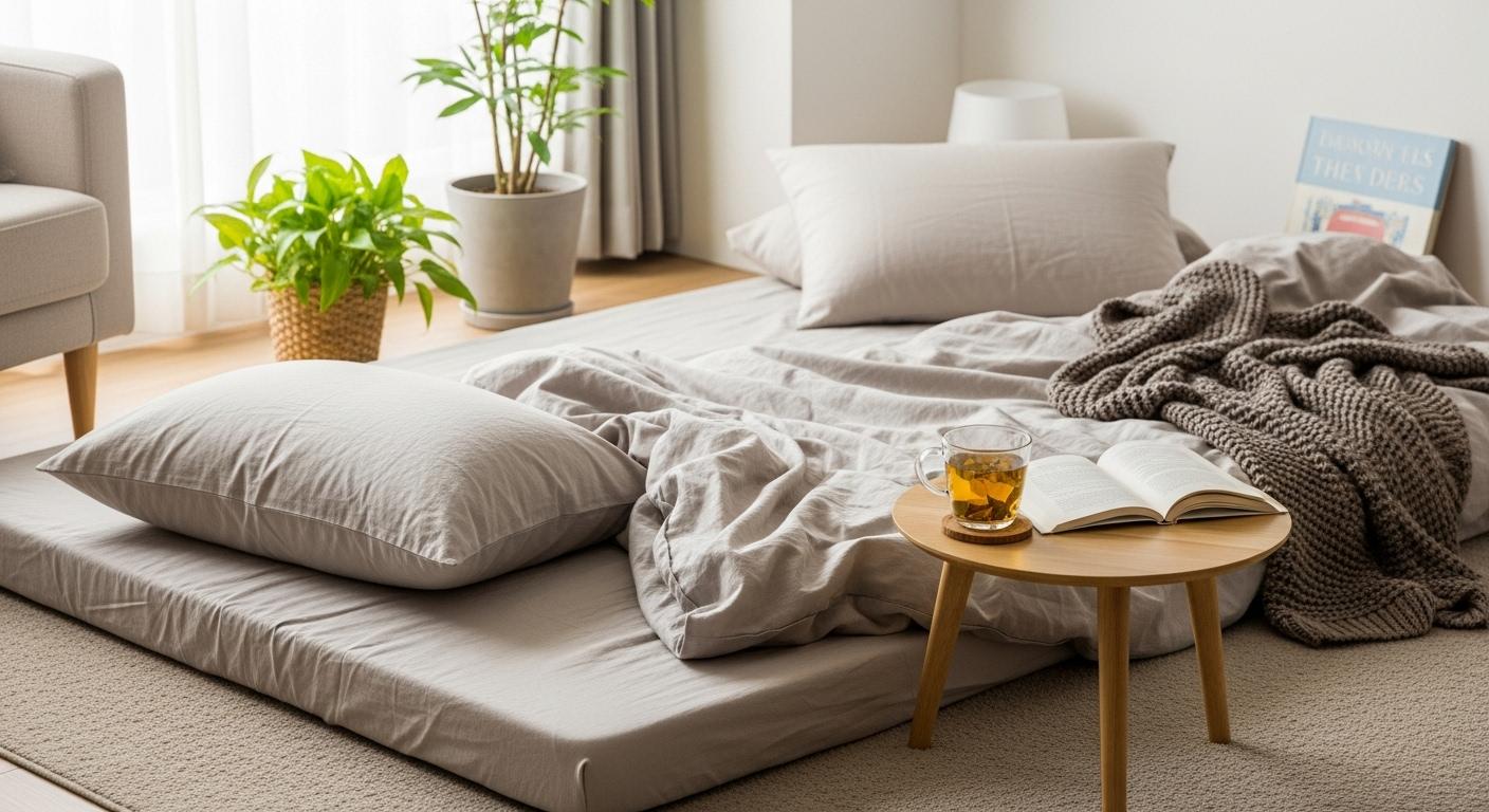 방바닥 매트리스 깔판