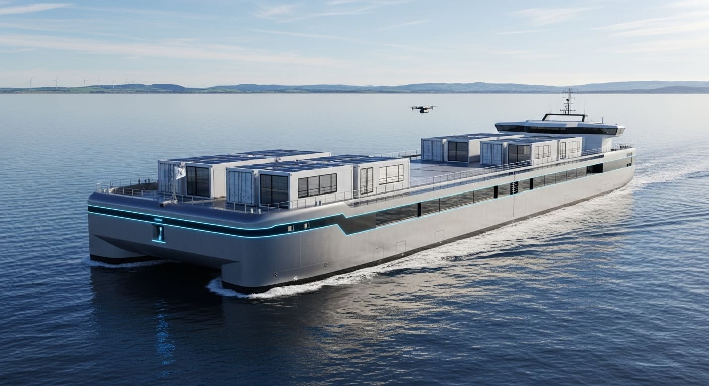 마스가 프로젝트로 조성되는 조선소 건설 현장