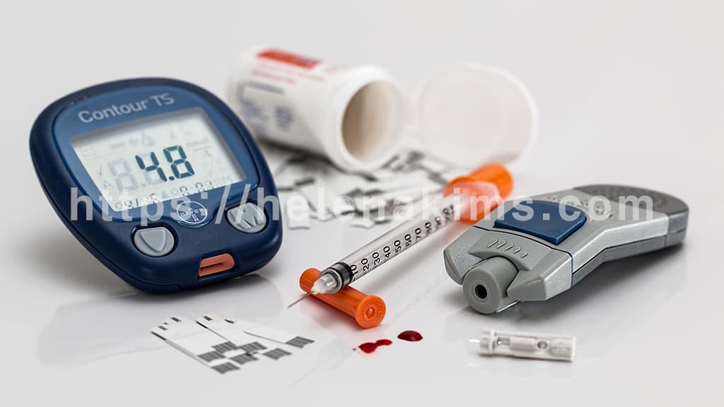 혈당 체크 의료기기