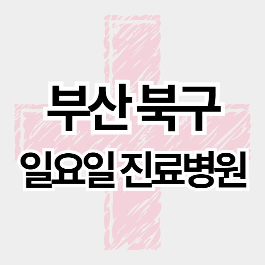 부산북구_일요일진료병원_썸네일