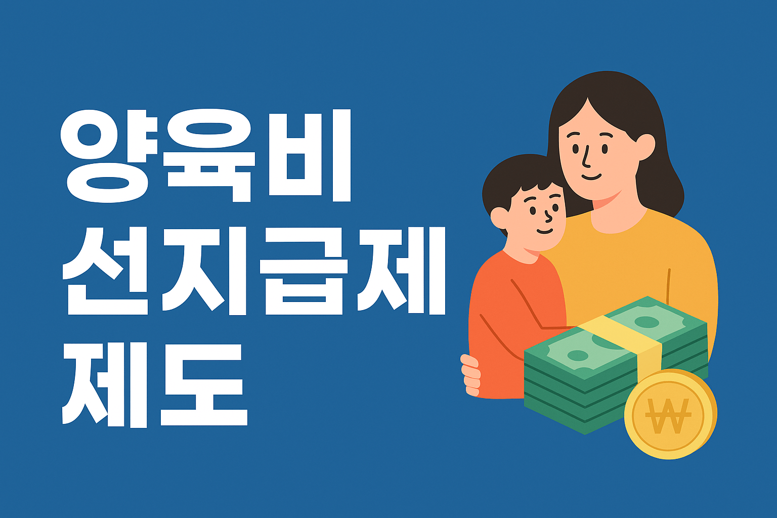 2025 양육비 선지급제도 신청방법·조건·서류 총정리