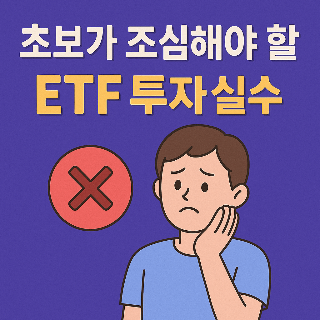 한국 초보가 조심해야 할 ETF 투자 실수