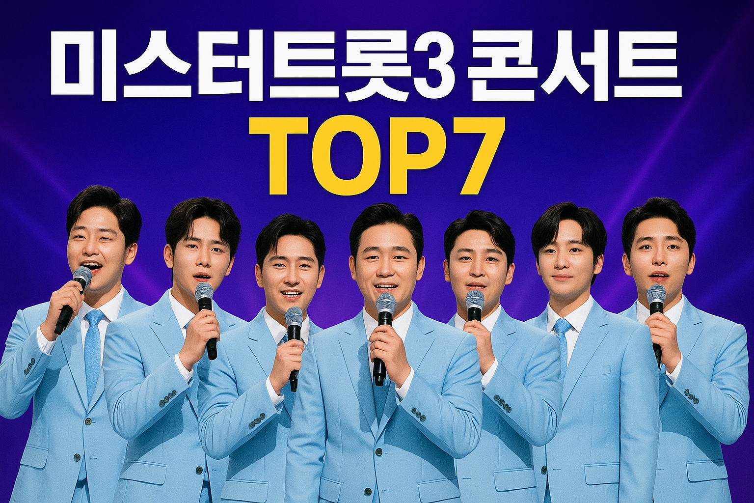 미스터트롯3 콘서트 관련 이미지