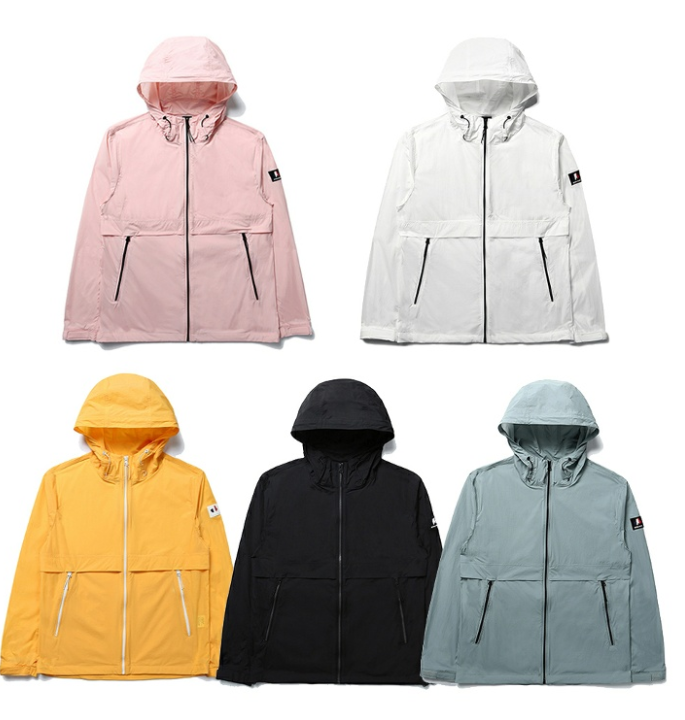 봄철 등산시 필요한 바람막이 사진