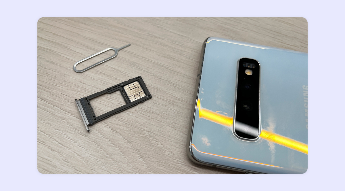 자급제폰 유심기변 예시