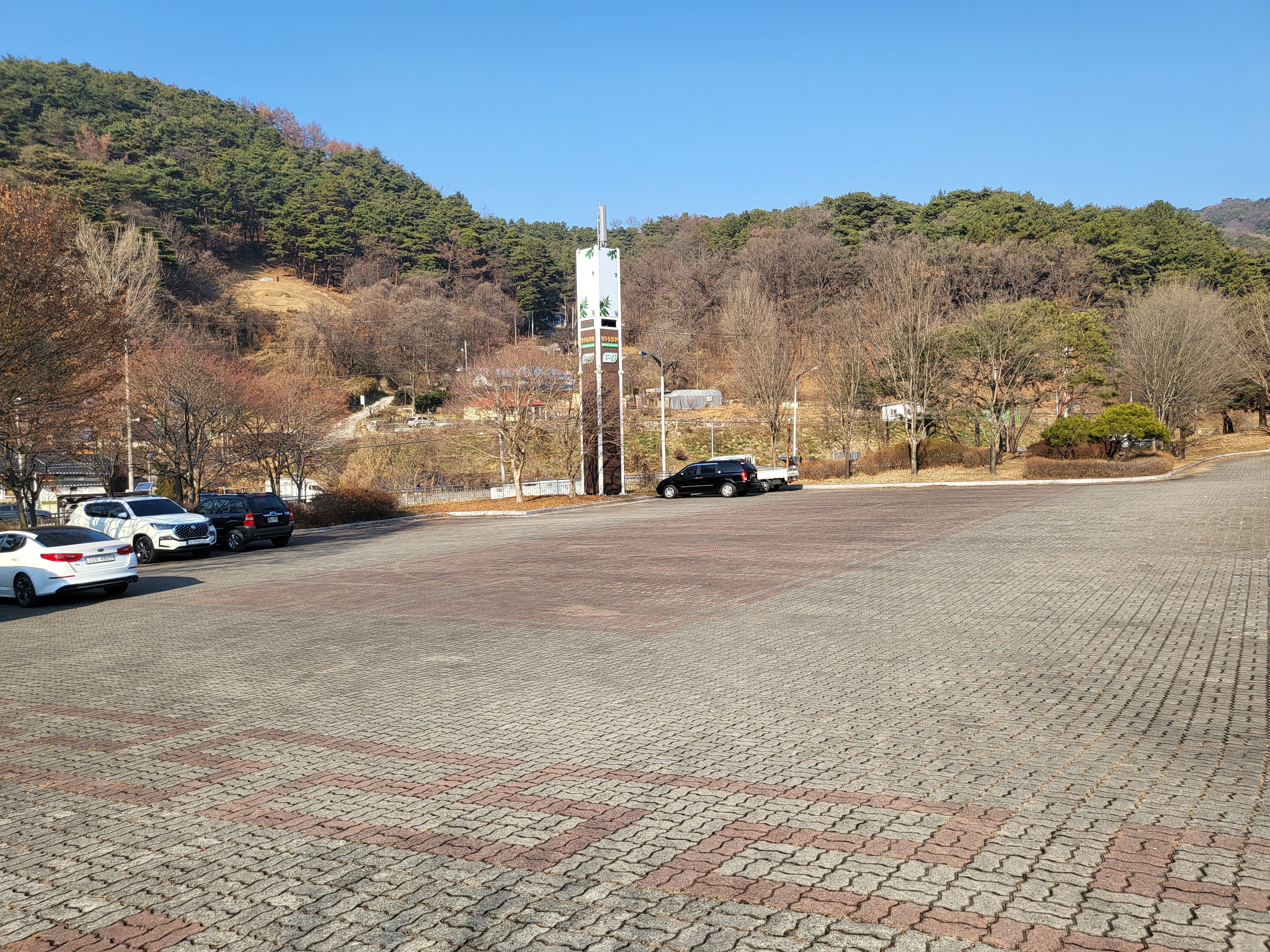 청주 동물원 - 주차장