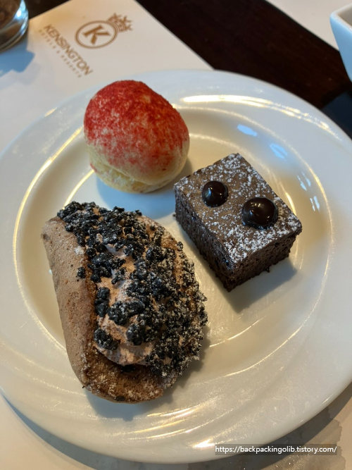켄싱턴호텔 여의도 브로드웨이 디저트