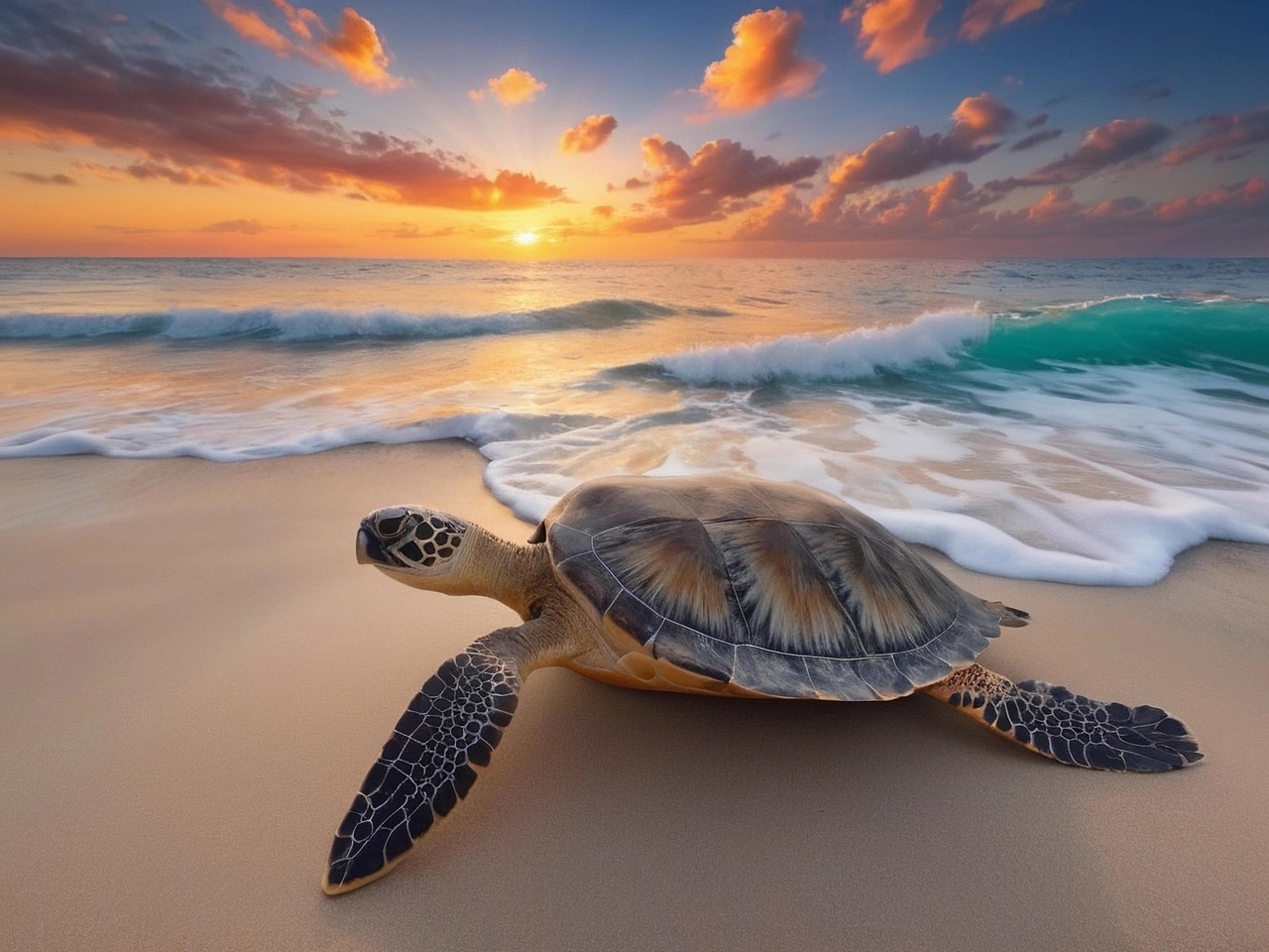 주의해야 할 거북이 꿈과 전체적인 메시지