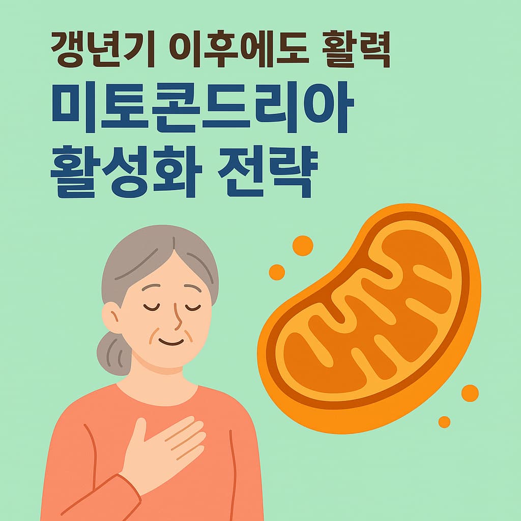 미토콘드리아 활성화 전략