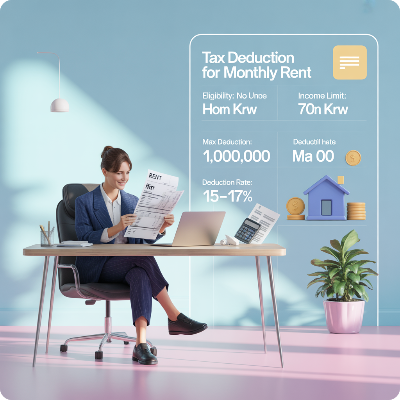 연말정산 월세공제 조건 이미지