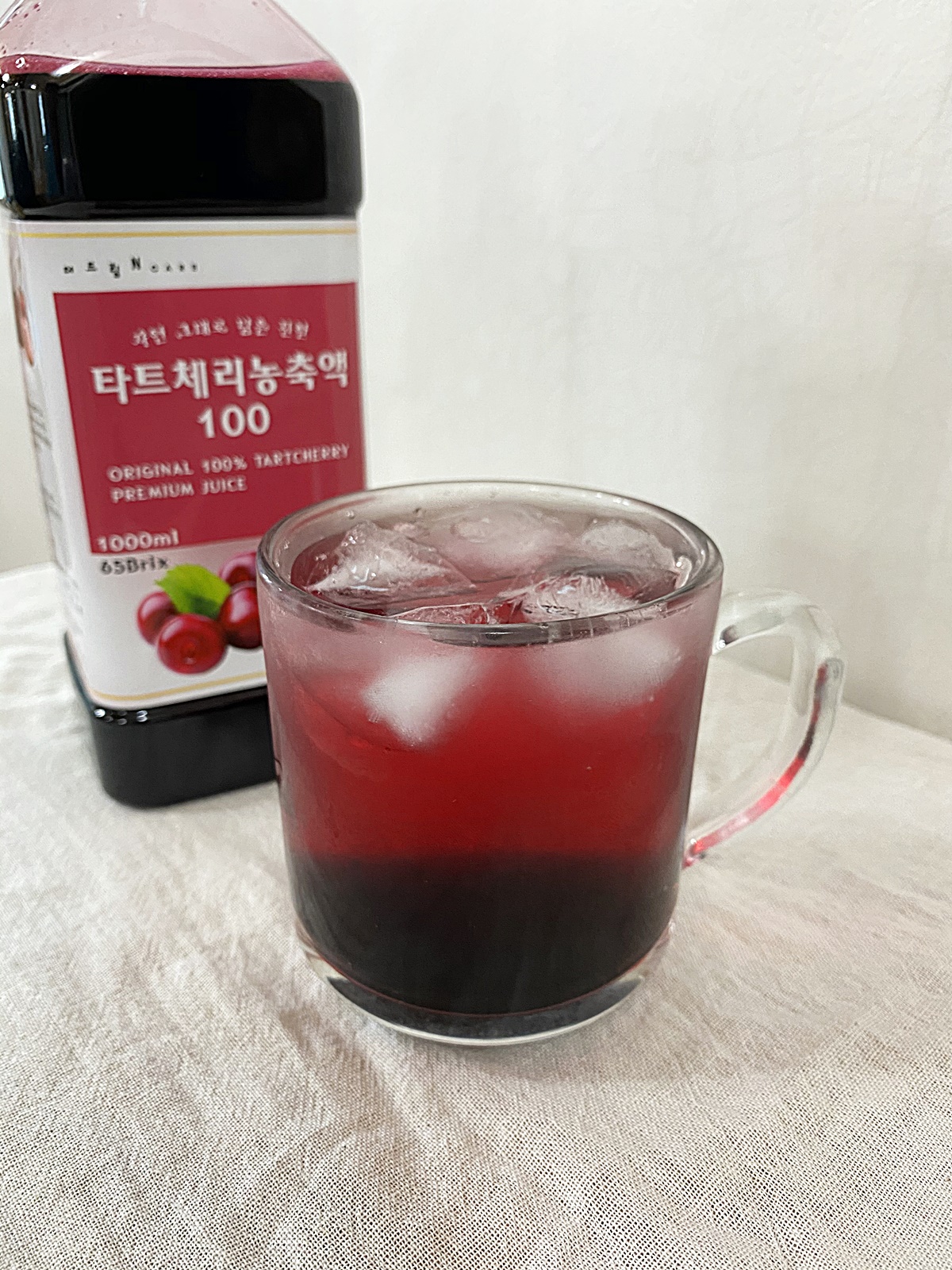 일반 컵 주스