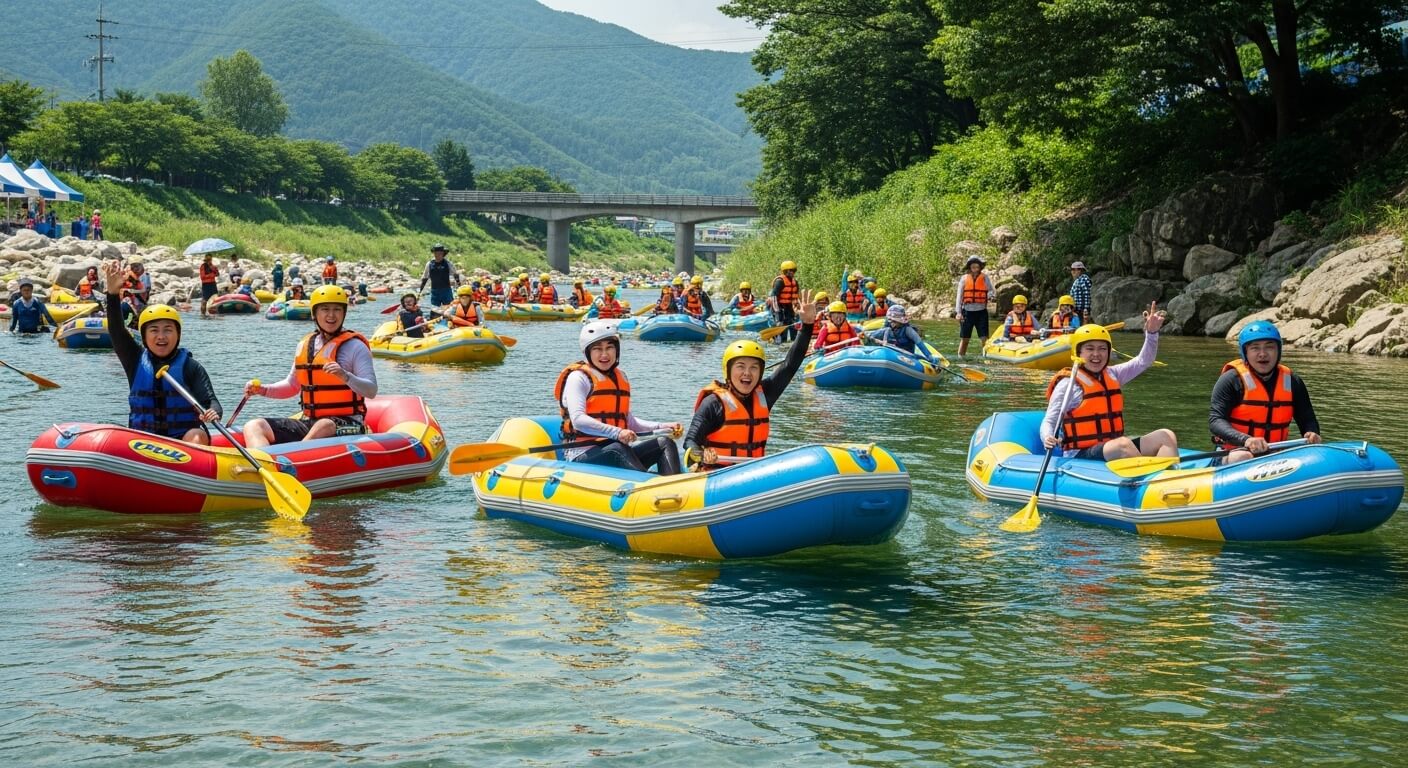 인제 내린천 래프팅축제