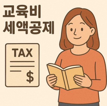 학부모 교육비 세액 공제 이미지