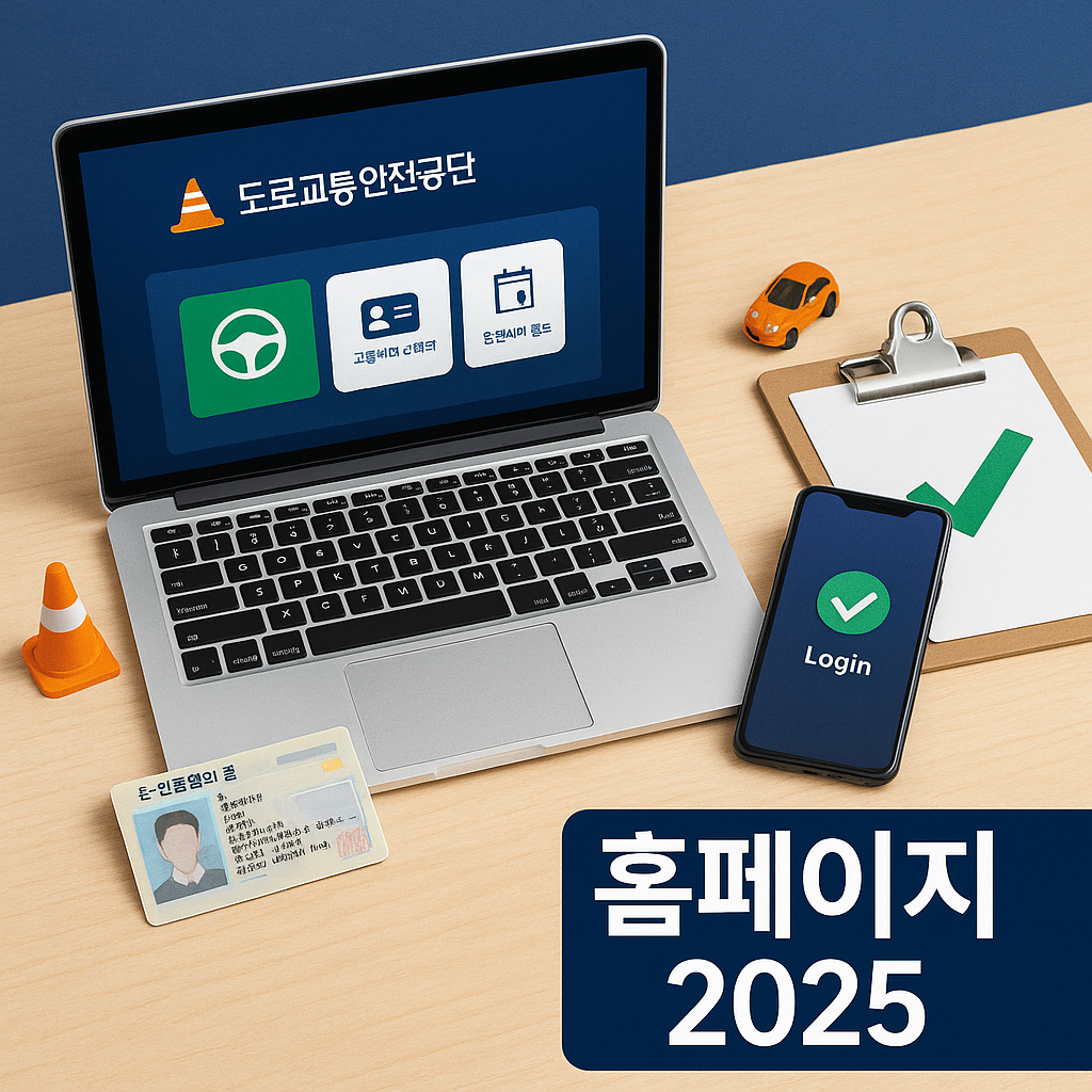 도로교통안전공단 홈페이지 2025 활용 가이드