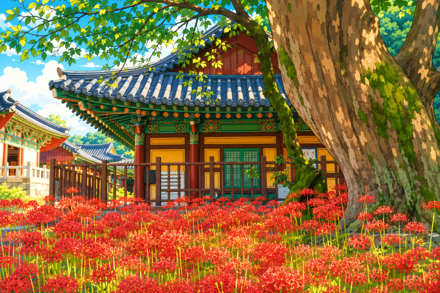 영광 불갑산 상사화축제