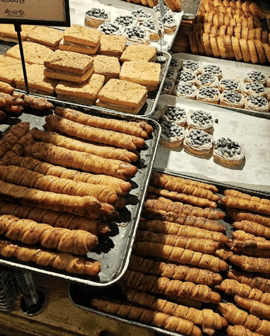 성심당 빵 종류들