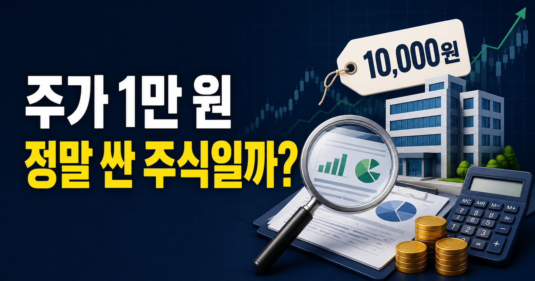 1만원 주식 싼 주식일까?