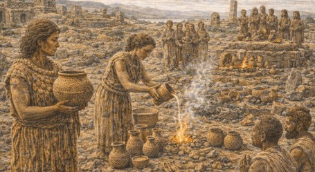 레판토 선사 문화의 의례용 도기와 토기 유적