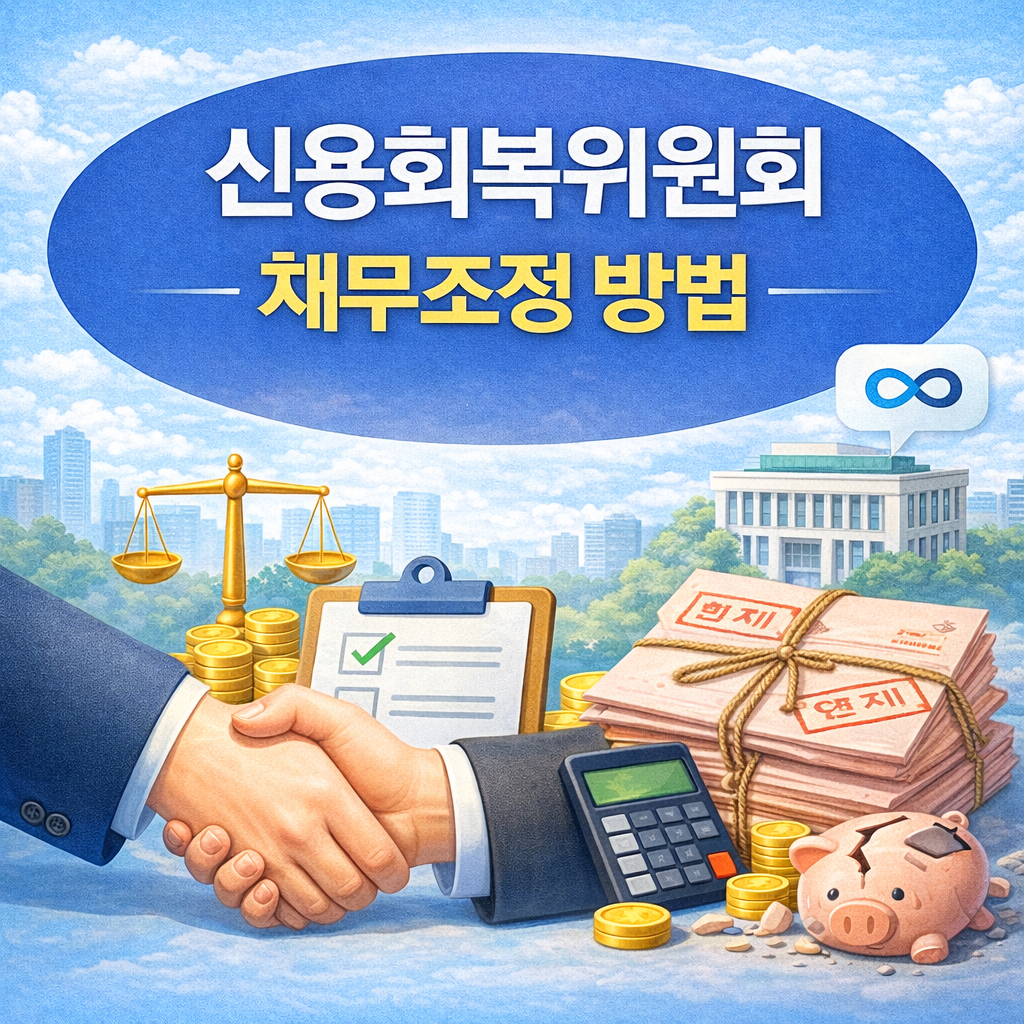 신용회복위원회 채무조정 방법
