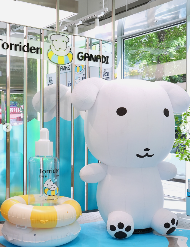 토리든, 가나디 팝업스토어