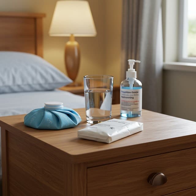 대상포진 자가관리 도구와 냉찜질