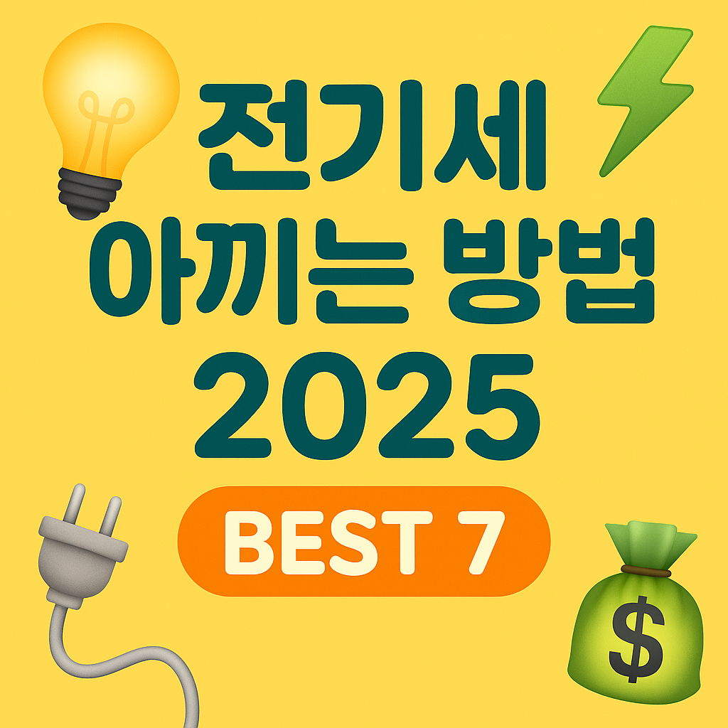 전기세 아끼는 꿀팁