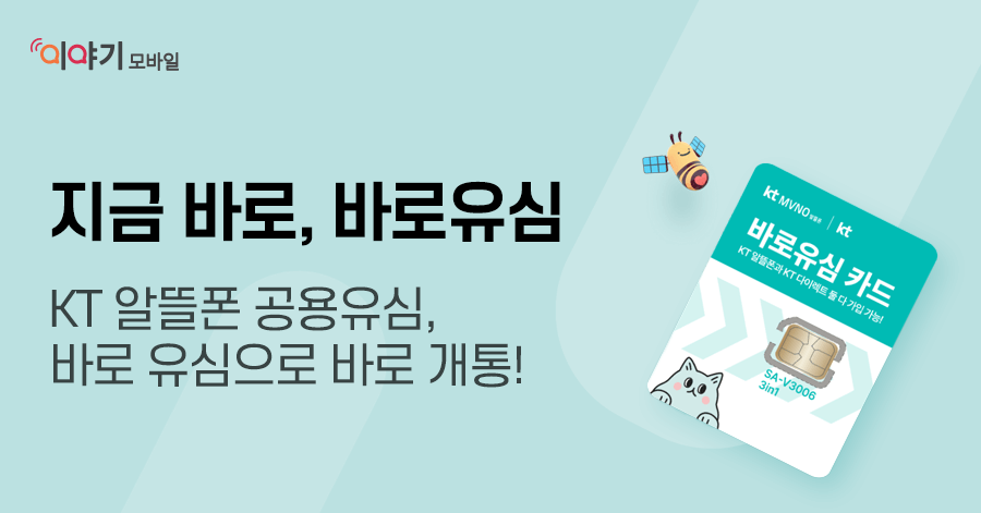 KT 유심 가입하기 안전성 유심보호서비스 무료가입