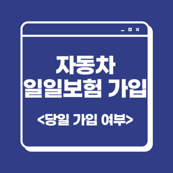 자동차-일일보험-가입