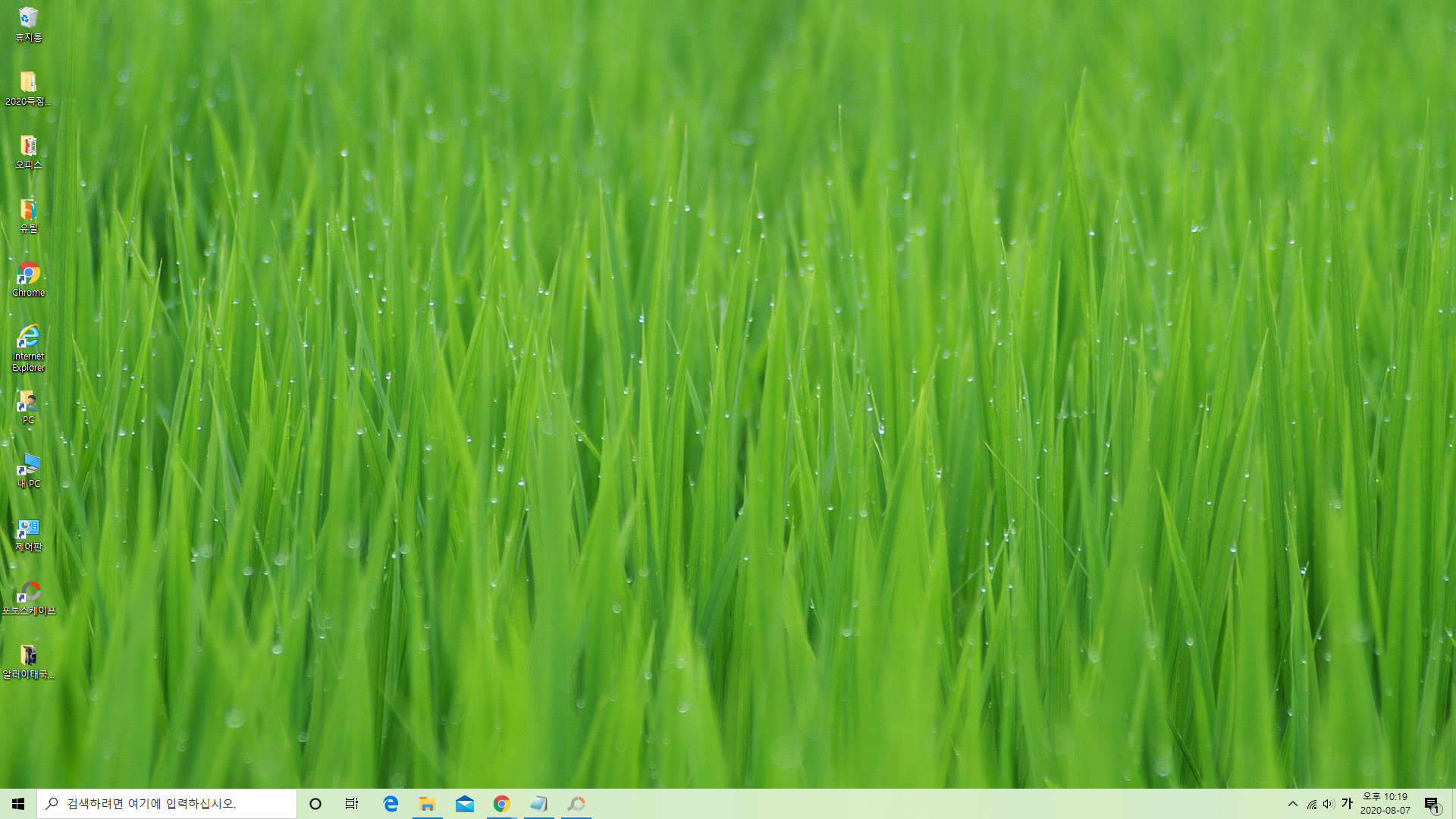 초록녹색바탕화면