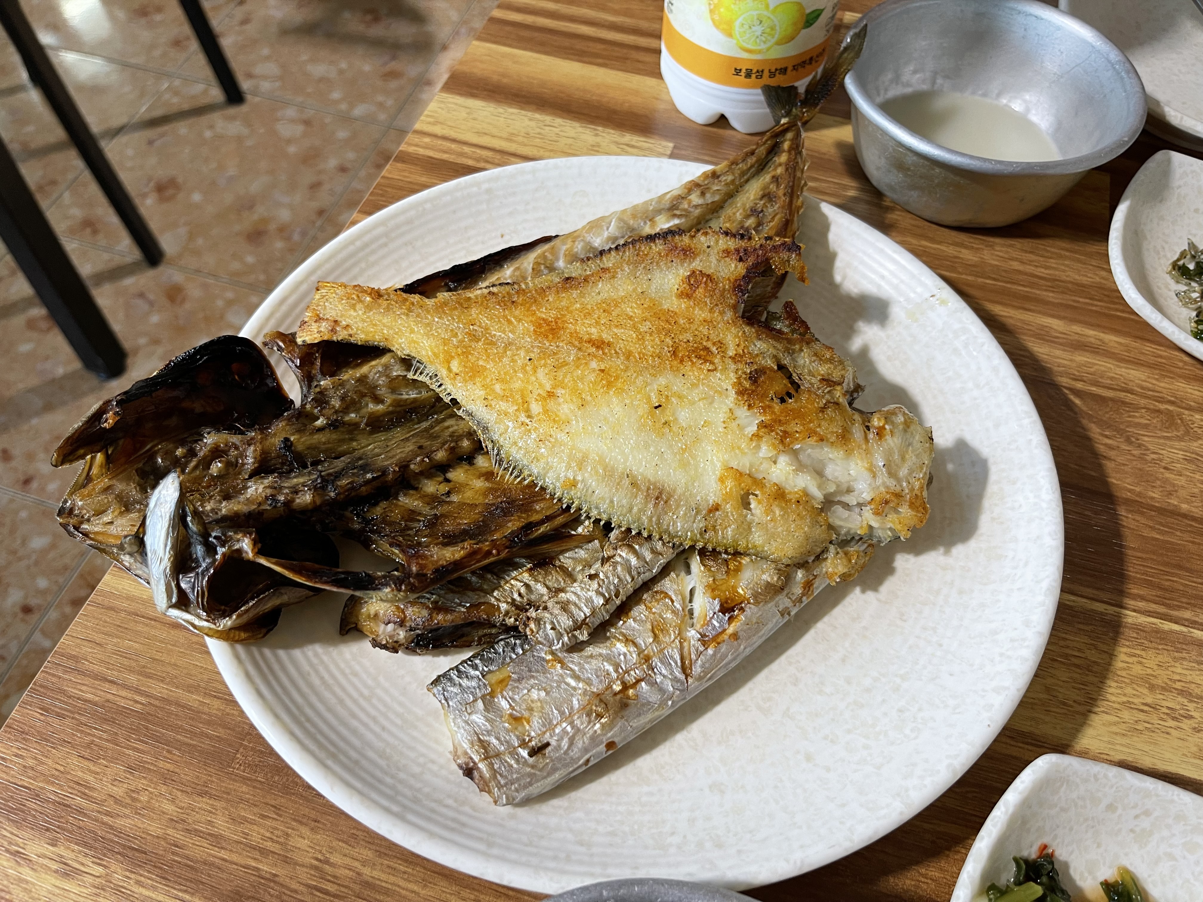 시골할매막걸리 생선구이 정식